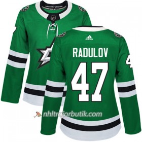 Dame Ishockey Dallas Stars Tröja Alexander Radulov 47 Adidas 2017-2018 Kelly Grön Authentic